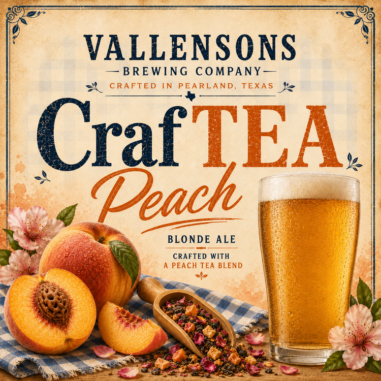 Logo of CrafTEA: Peach